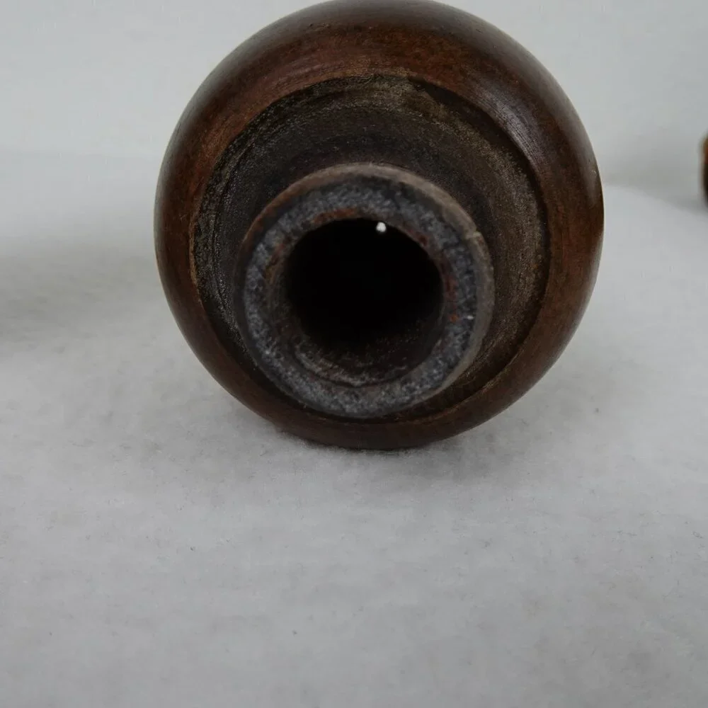 Woodcrest By Styson Wooden Salt Shaker Pepper Grinder 10 Inches MCM Vintage